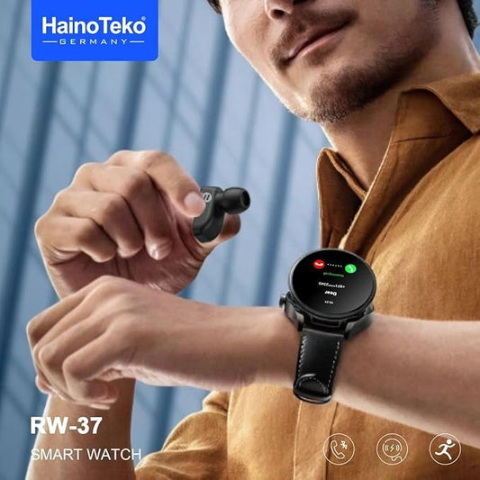 ⌚🎧 GTS 5 Smart Watch + Wireless Earbuds – Smart Life Bundle