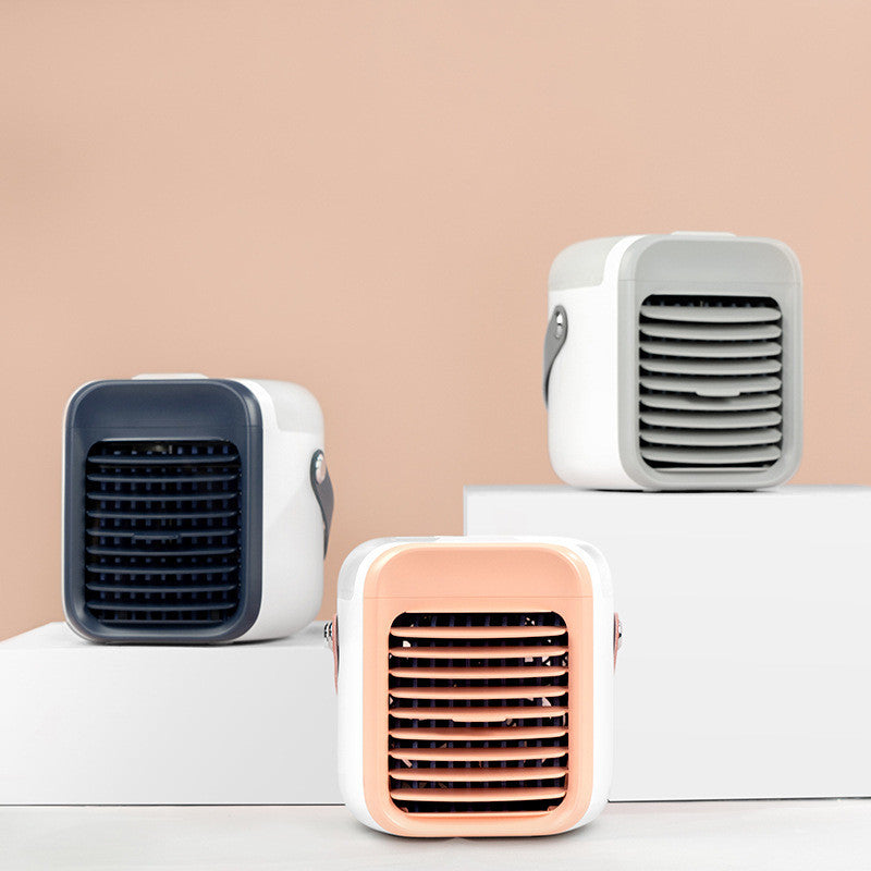 Portable water/ice cooling fan