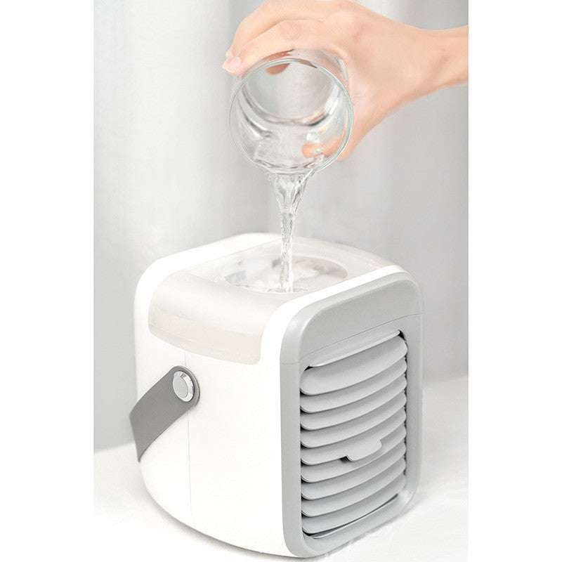 Portable water/ice cooling fan