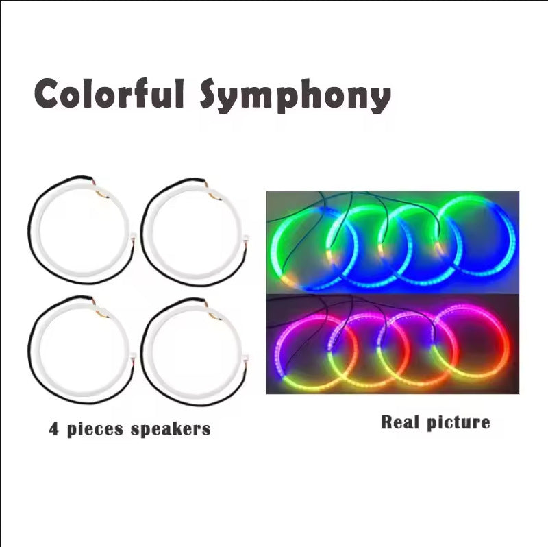 Dynamic In-car RGB Ambient Lighting With Mesmerizing Color Effects