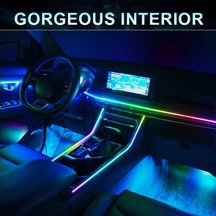 Dynamic In-car RGB Ambient Lighting With Mesmerizing Color Effects