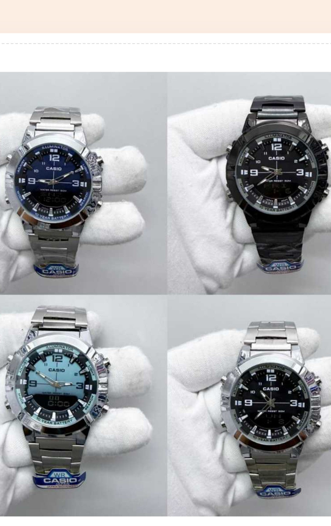 CASIO ANA-DIGI MEN'S WATCH