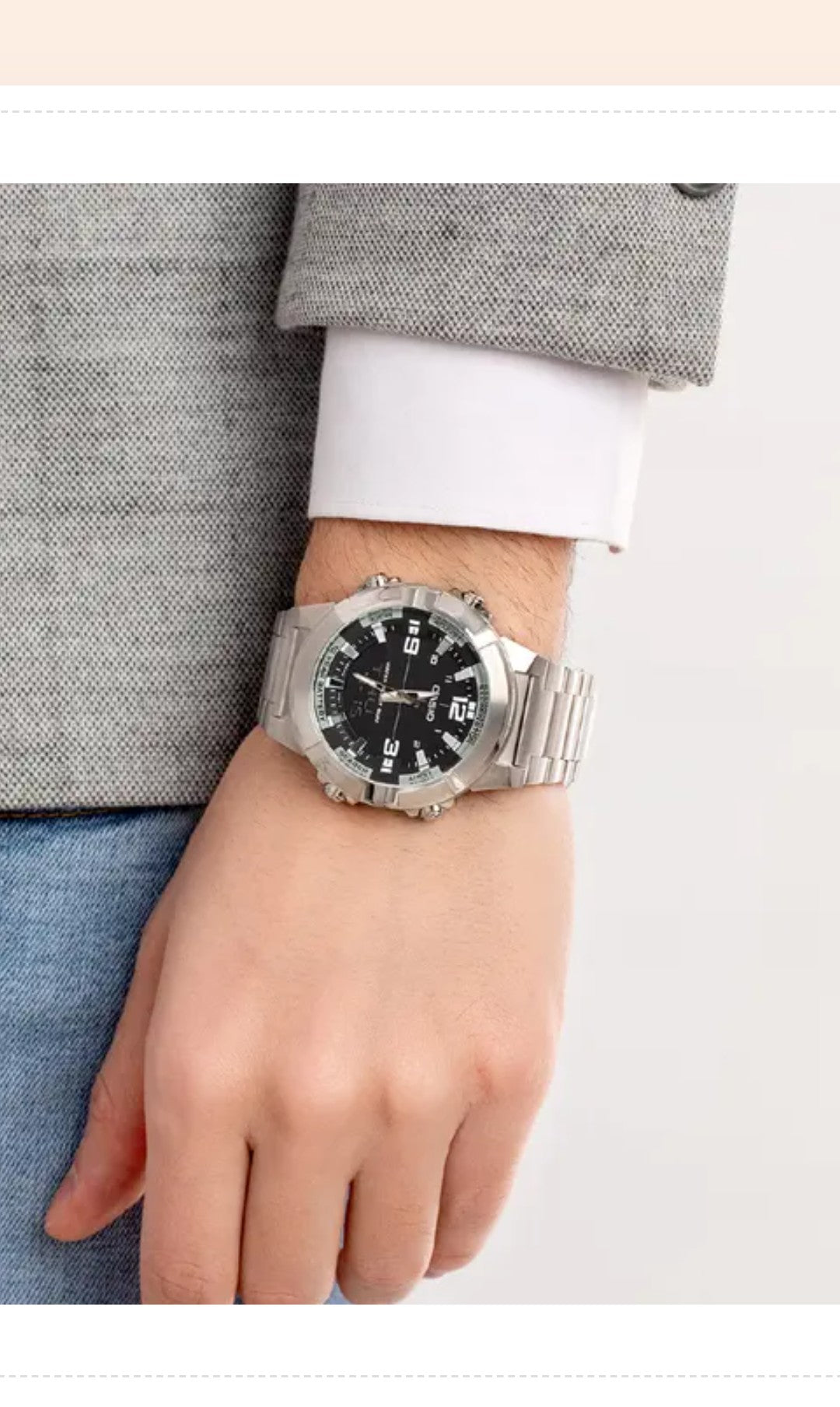 CASIO ANA-DIGI MEN'S WATCH